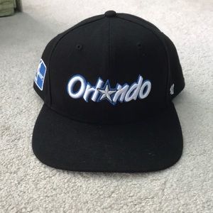 black Orlando Magic Hat